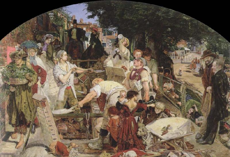 Ford Madox Brown work China oil painting art